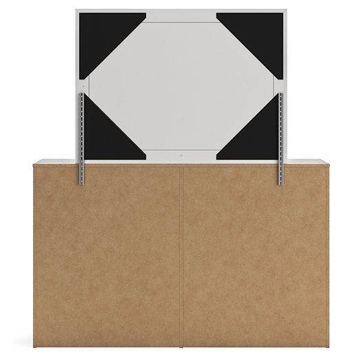 Cayboni Dresser and Mirror - Furniture World