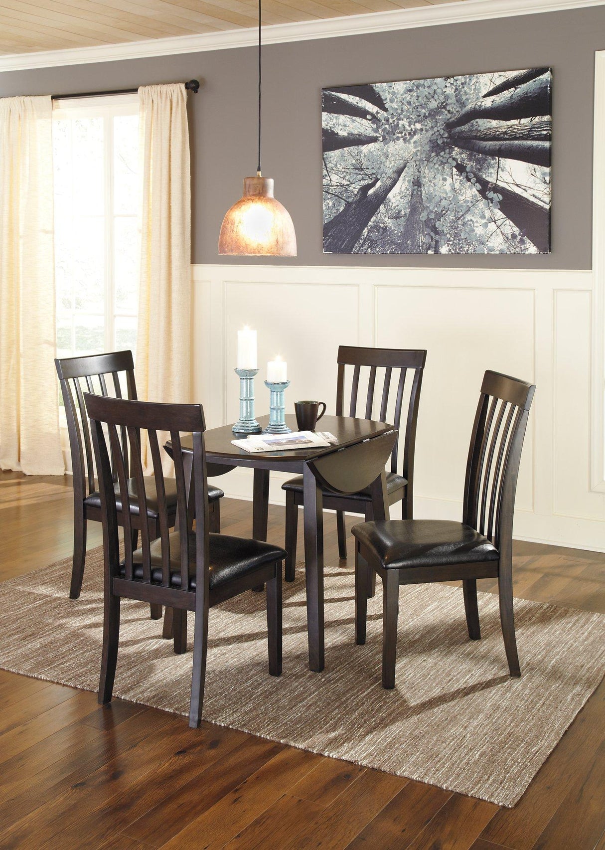 Hammis Dining Drop Leaf Table - Furniture World