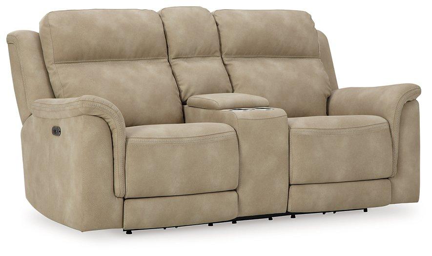 Next-Gen DuraPella Power Reclining Loveseat with Console - Furniture World