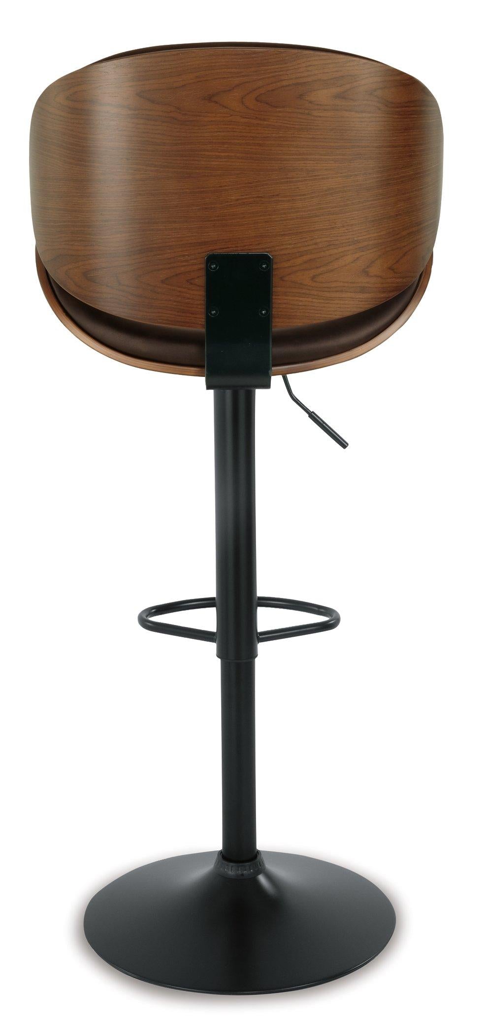 Bellatier Adjustable Height Bar Stool - Furniture World