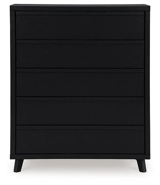 Danziar Wide Chest of Drawers - Furniture World