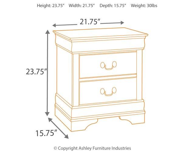 Alisdair Nightstand - Furniture World