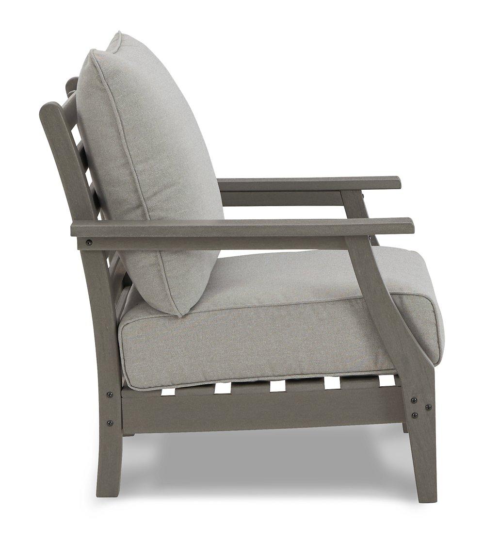 Visola Outdoor Sofa and Loveseat Set - Furniture World