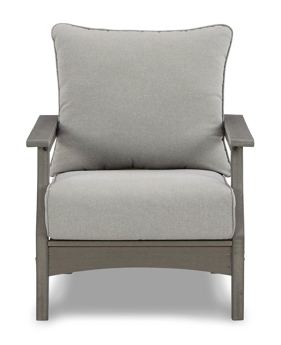 Visola Outdoor Sofa and Loveseat Set - Furniture World