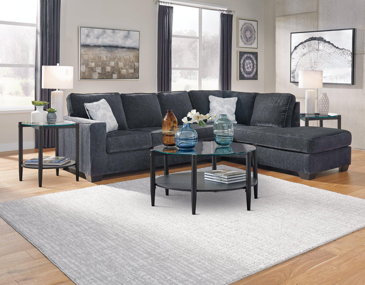 Altari Sectional with Chaise - Furniture World
