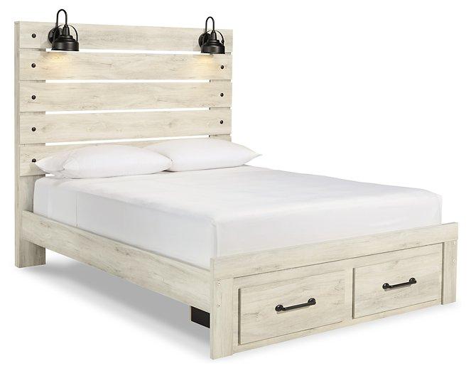 Cambeck Bed with 2 Storage Drawers - Furniture World