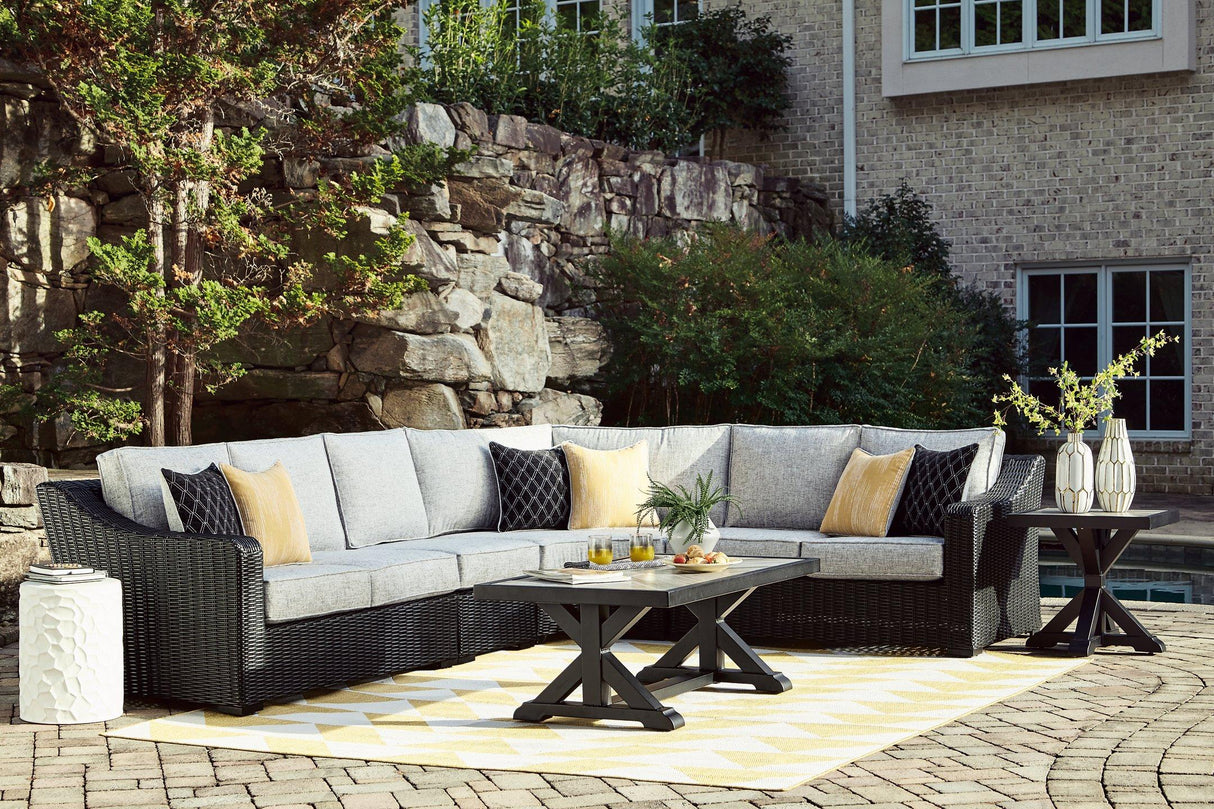 Beachcroft Outdoor End Table - Furniture World