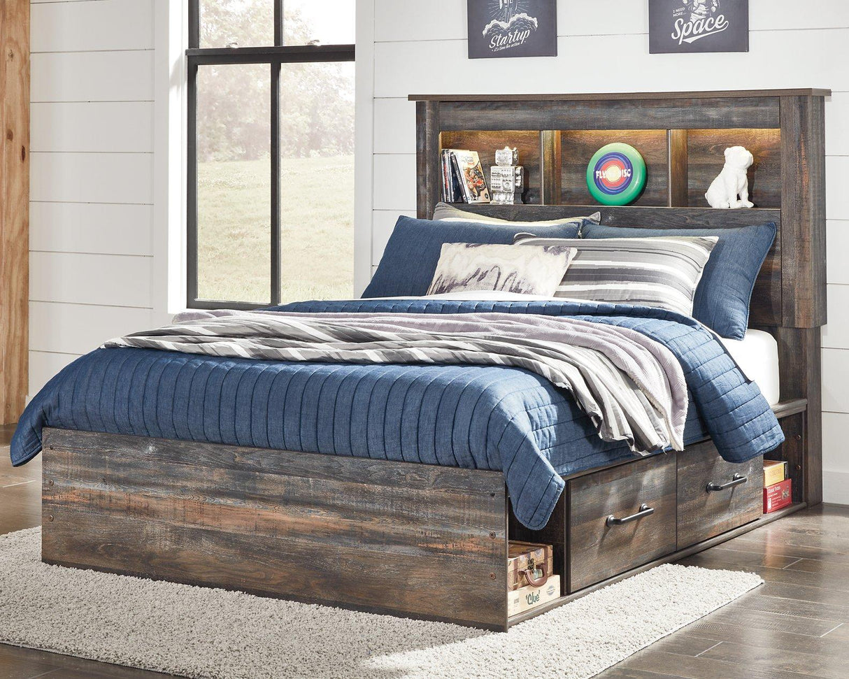 Drystan Youth Bed with 2 Storage Drawers - Furniture World