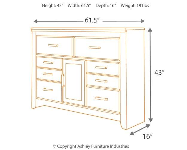 Juararo Dresser - Furniture World