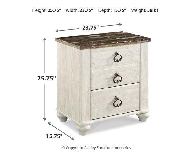 Willowton Bedroom Set - Furniture World