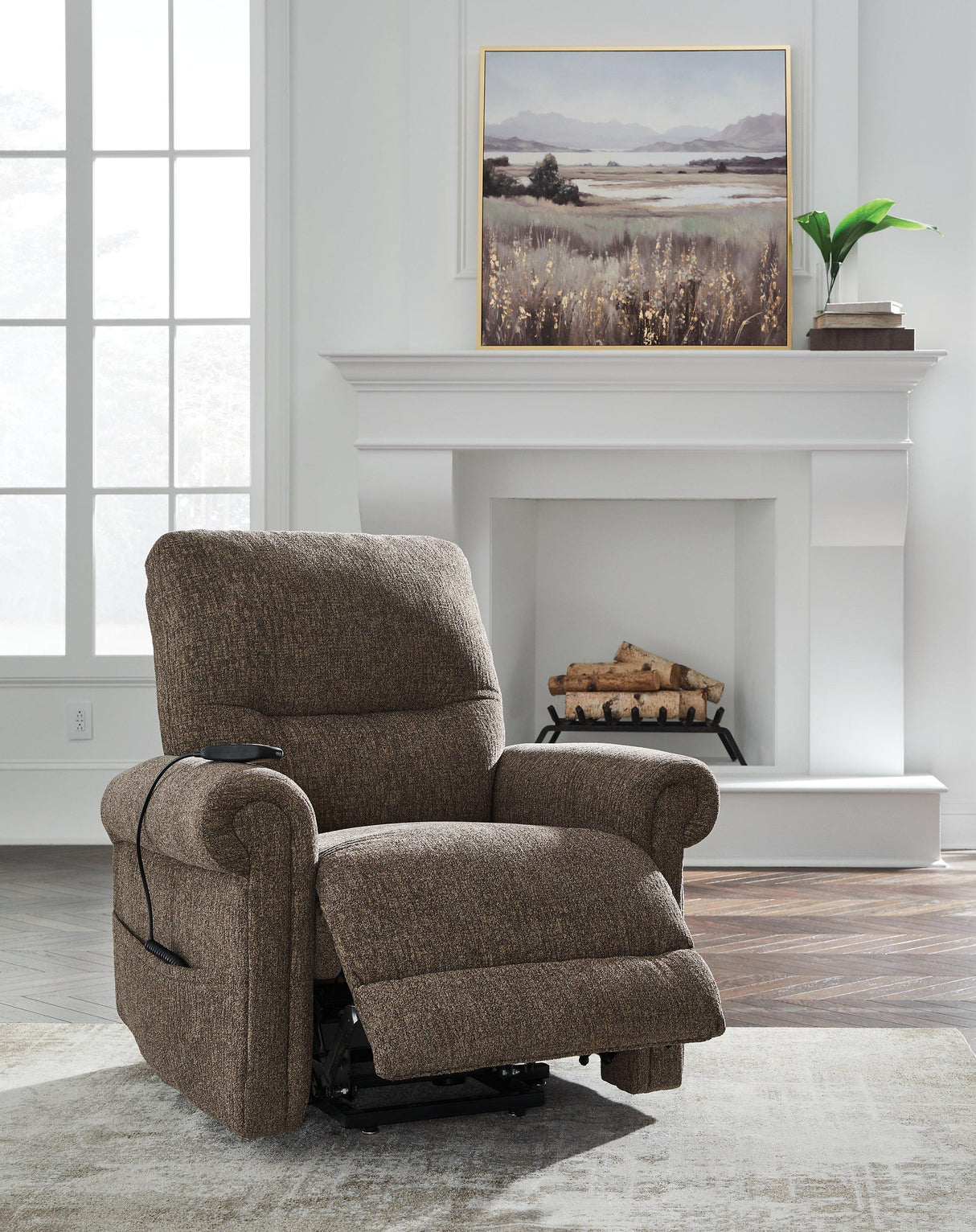 Aureta Power Lift Recliner - Furniture World