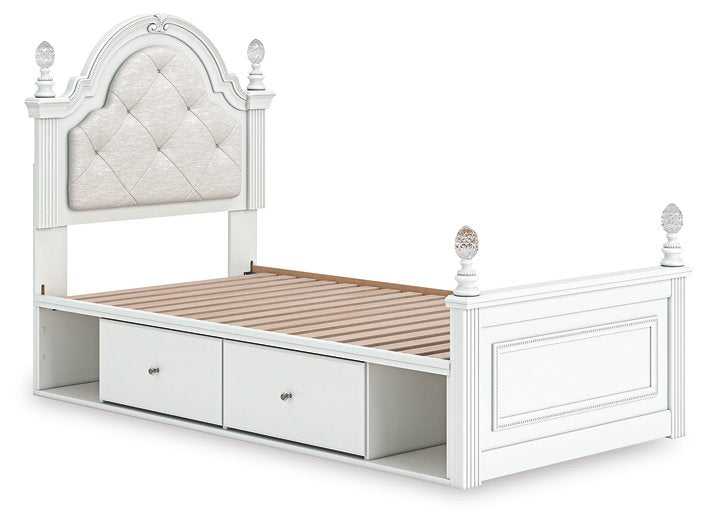 Kozlani Upholstered Bed - Furniture World