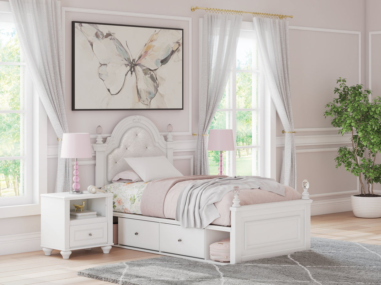 Kozlani Upholstered Bed - Furniture World