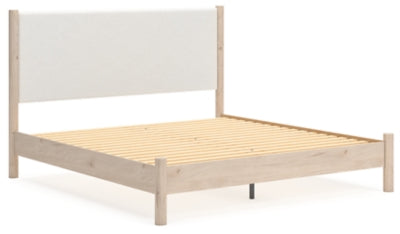 Cadmori Upholstered Bed - Furniture World