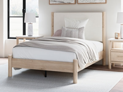 Cadmori Upholstered Bed - Furniture World