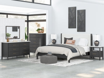 Cadmori Upholstered Bed - Furniture World