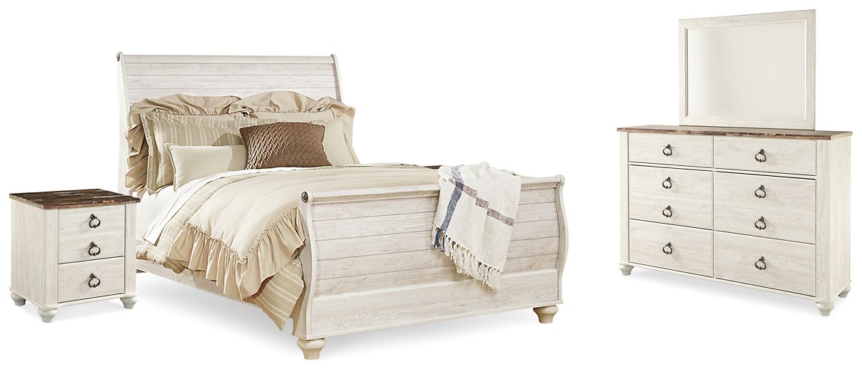 Willowton Bedroom Set - Furniture World