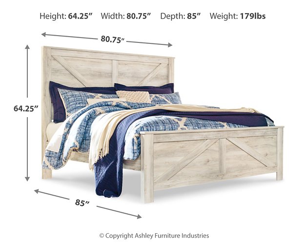 Bellaby Crossbuck Bed - Furniture World