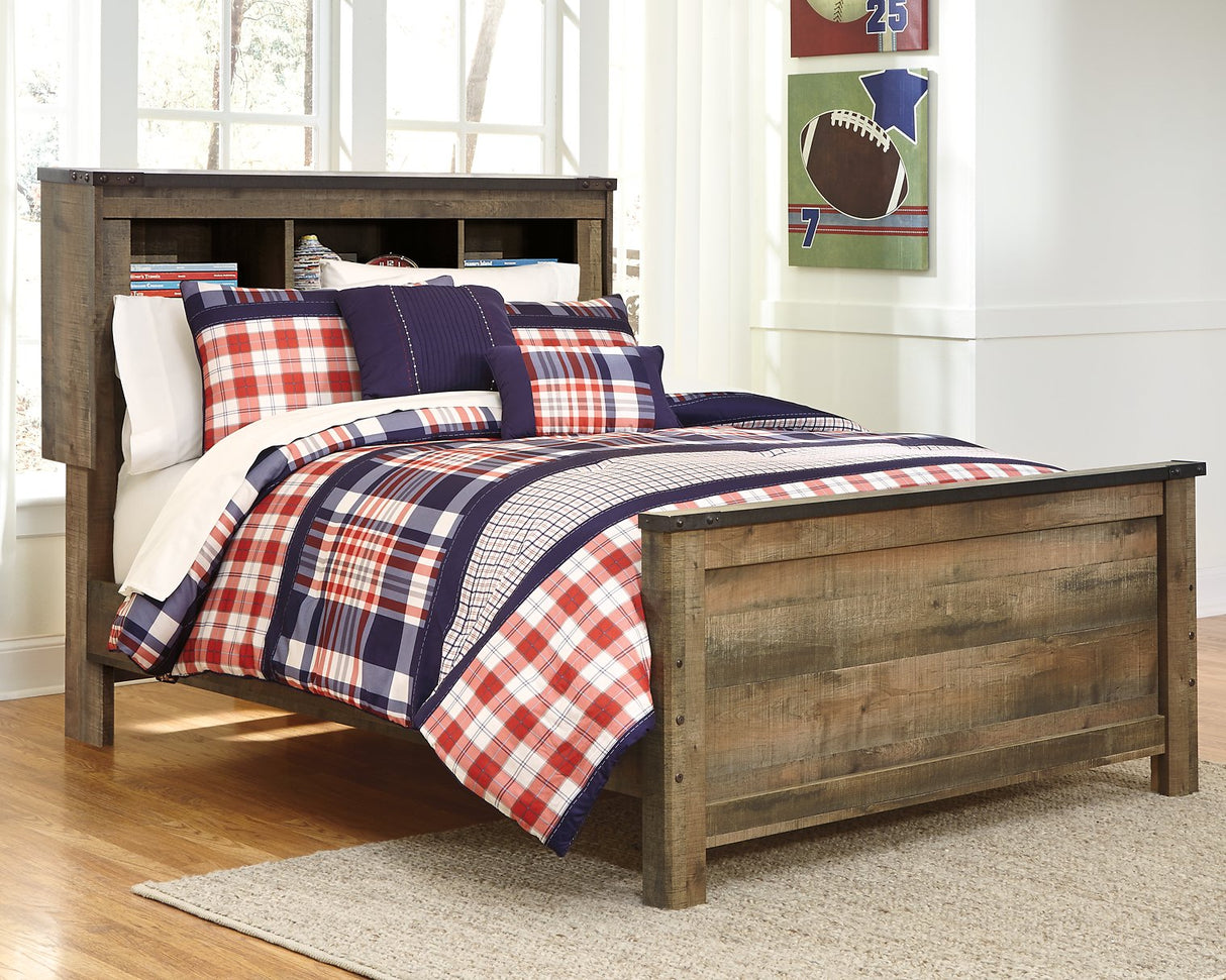 Trinell Bookcase Bed - Furniture World