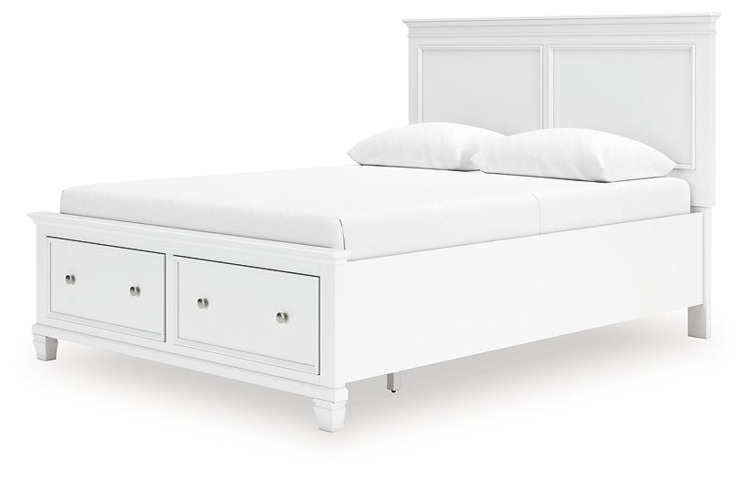 Fortman Panel Storage Bed - Furniture World