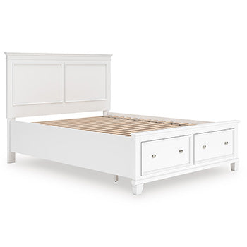 Fortman Panel Storage Bed - Furniture World