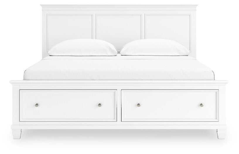 Fortman Panel Storage Bed - Furniture World