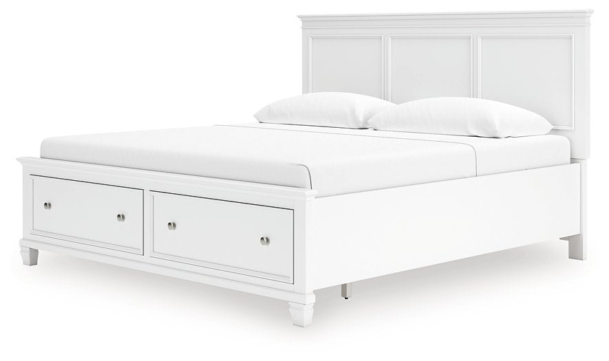 Fortman Panel Storage Bed - Furniture World