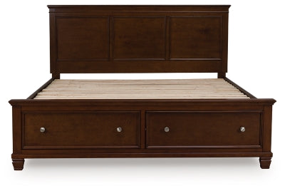 Danabrin Panel Storage Bed - Furniture World