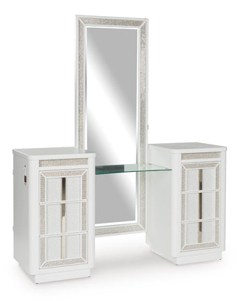 Chalanna Vanity with Mirror - Furniture World