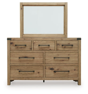 Ridgester Dresser and Mirror - Furniture World