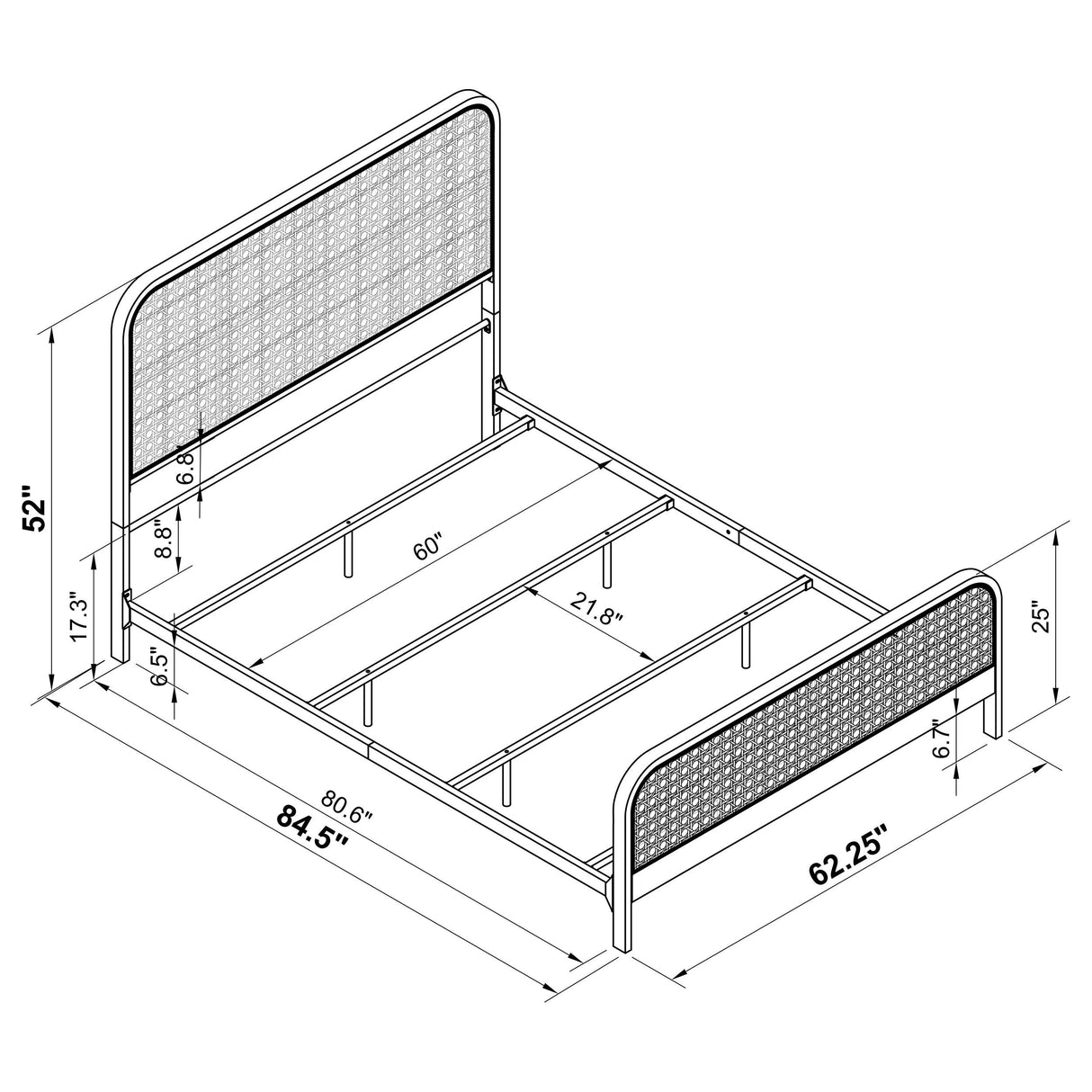 Lanewood Panel Bed - Furniture World