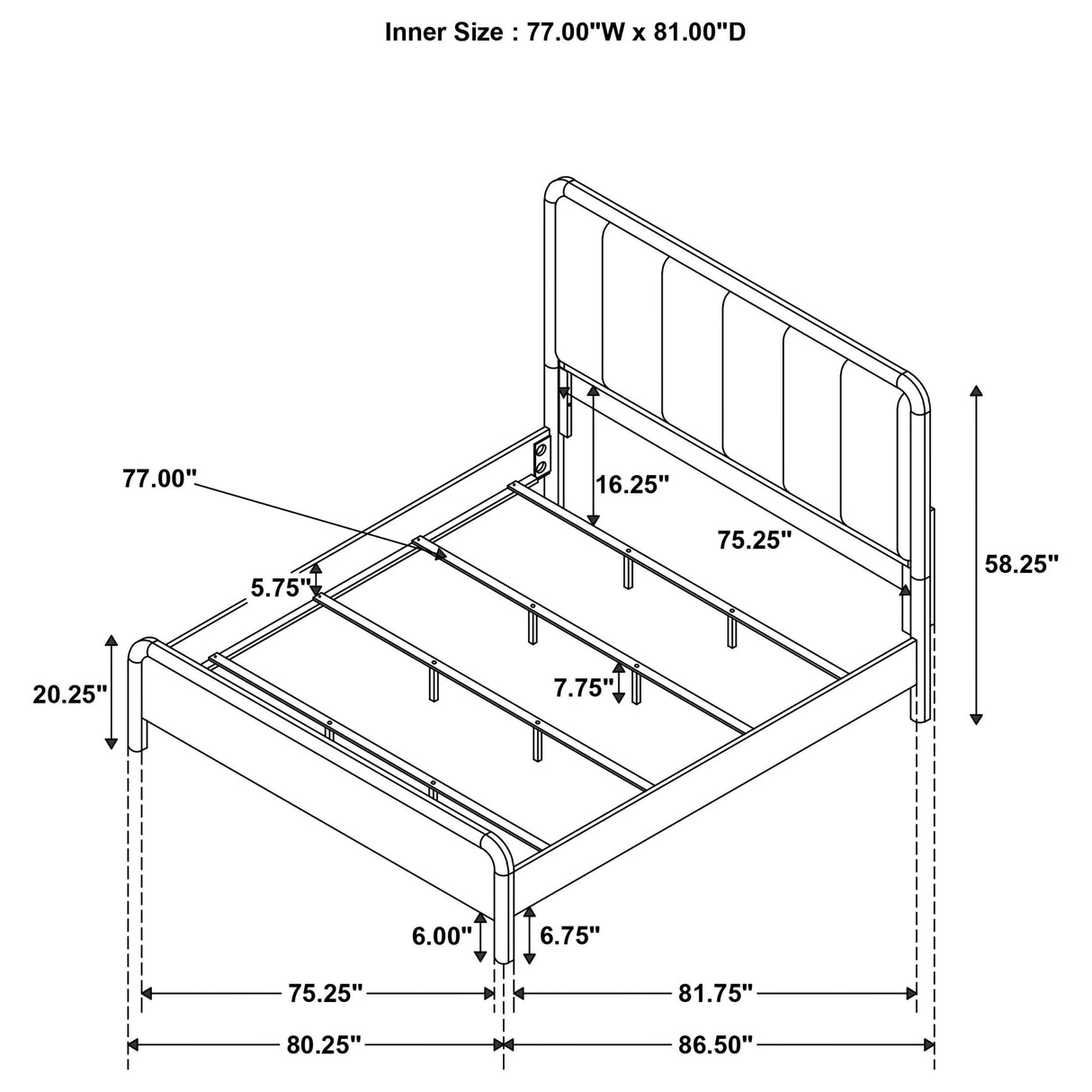 Amsbury Panel Bed - Furniture World