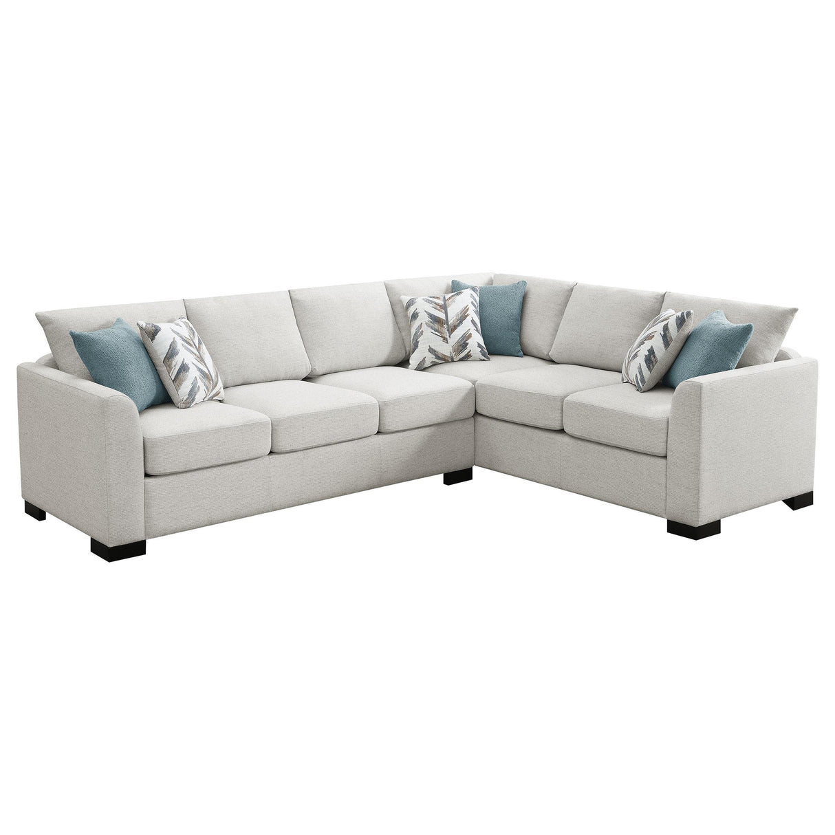 Ashford Fold-Out Sleeper Sectional Sofa - Furniture World