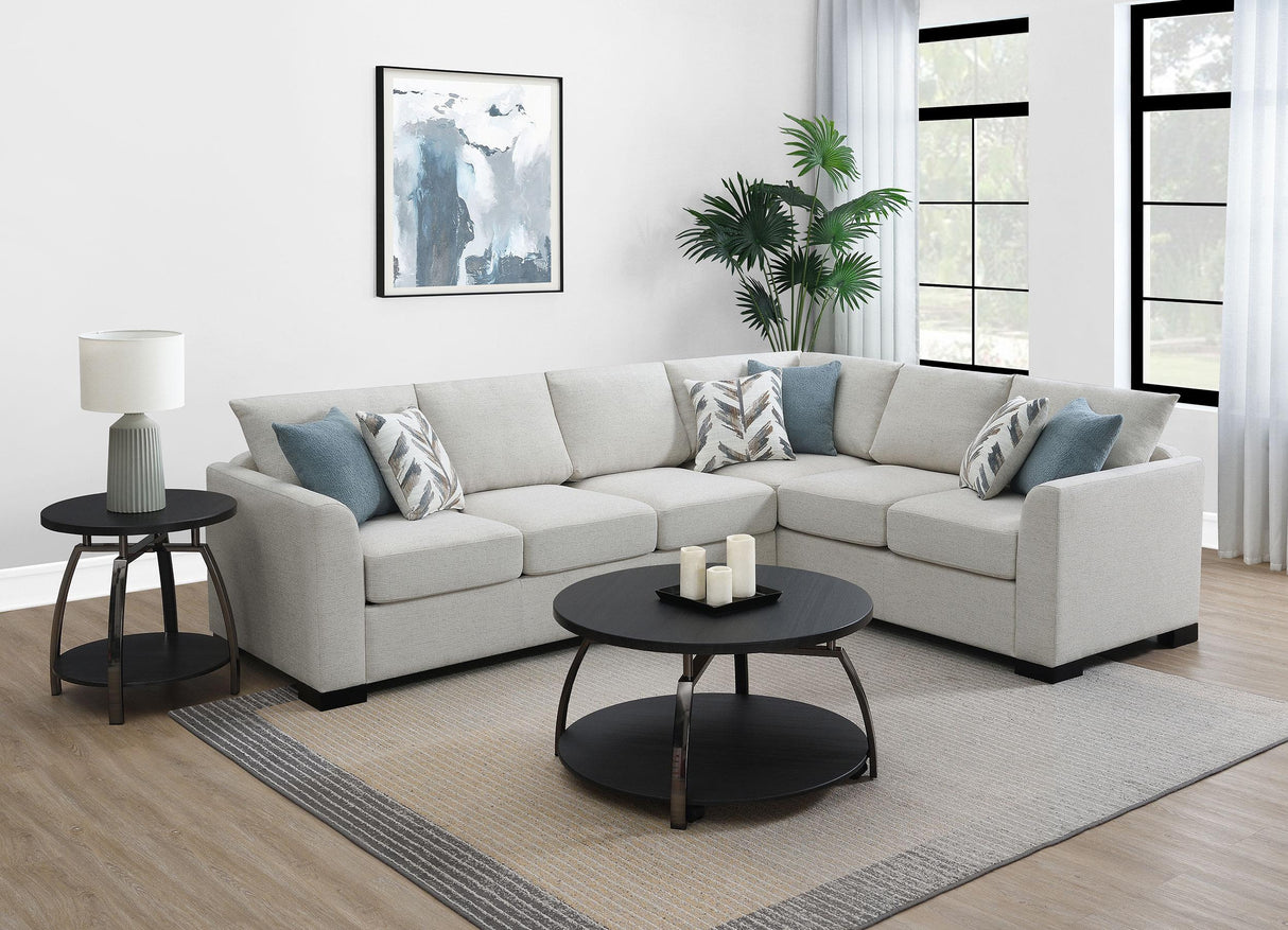 Ashford Fold-Out Sleeper Sectional Sofa - Furniture World