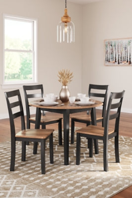 Gesthaven Dining Set - Furniture World