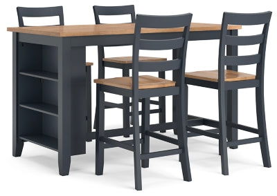 Gesthaven Dining Set - Furniture World