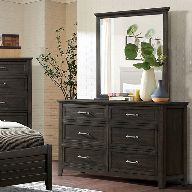 ALAINA Dresser With Support Rail - Furniture World