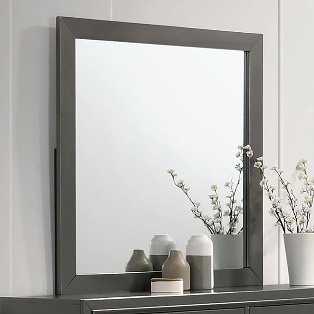 ALISON Mirror, Dark Walnut - Furniture World
