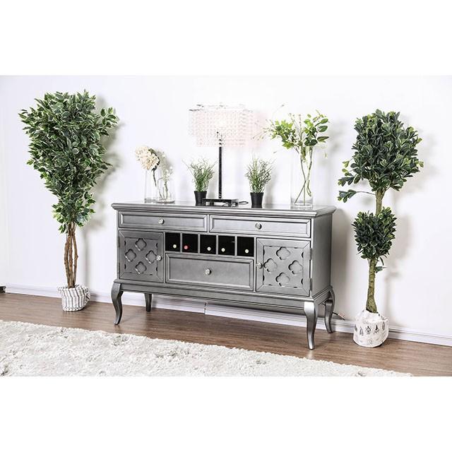 Amina Gray Server - Furniture World