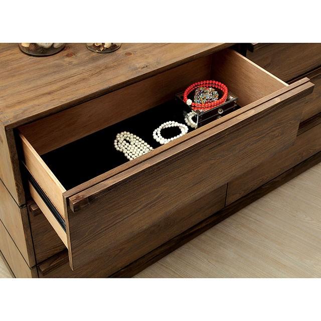 COIMBRA Rustic Natural Tone Dresser - Furniture World