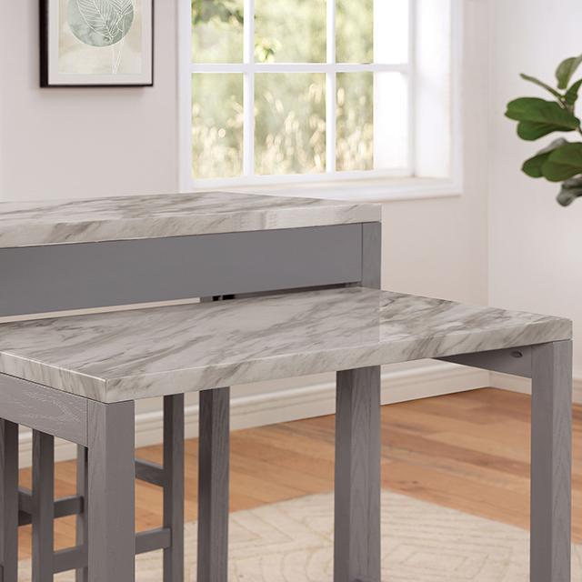 WHITEHALL Counter Ht. Table - Furniture World