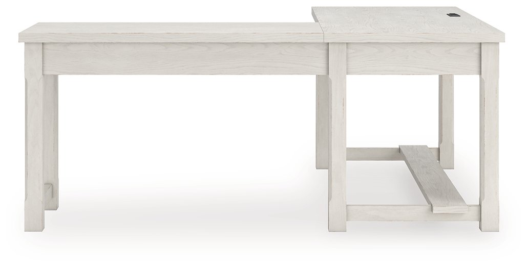 Robbinsdale L-Shaped Home Office Desk - Furniture World