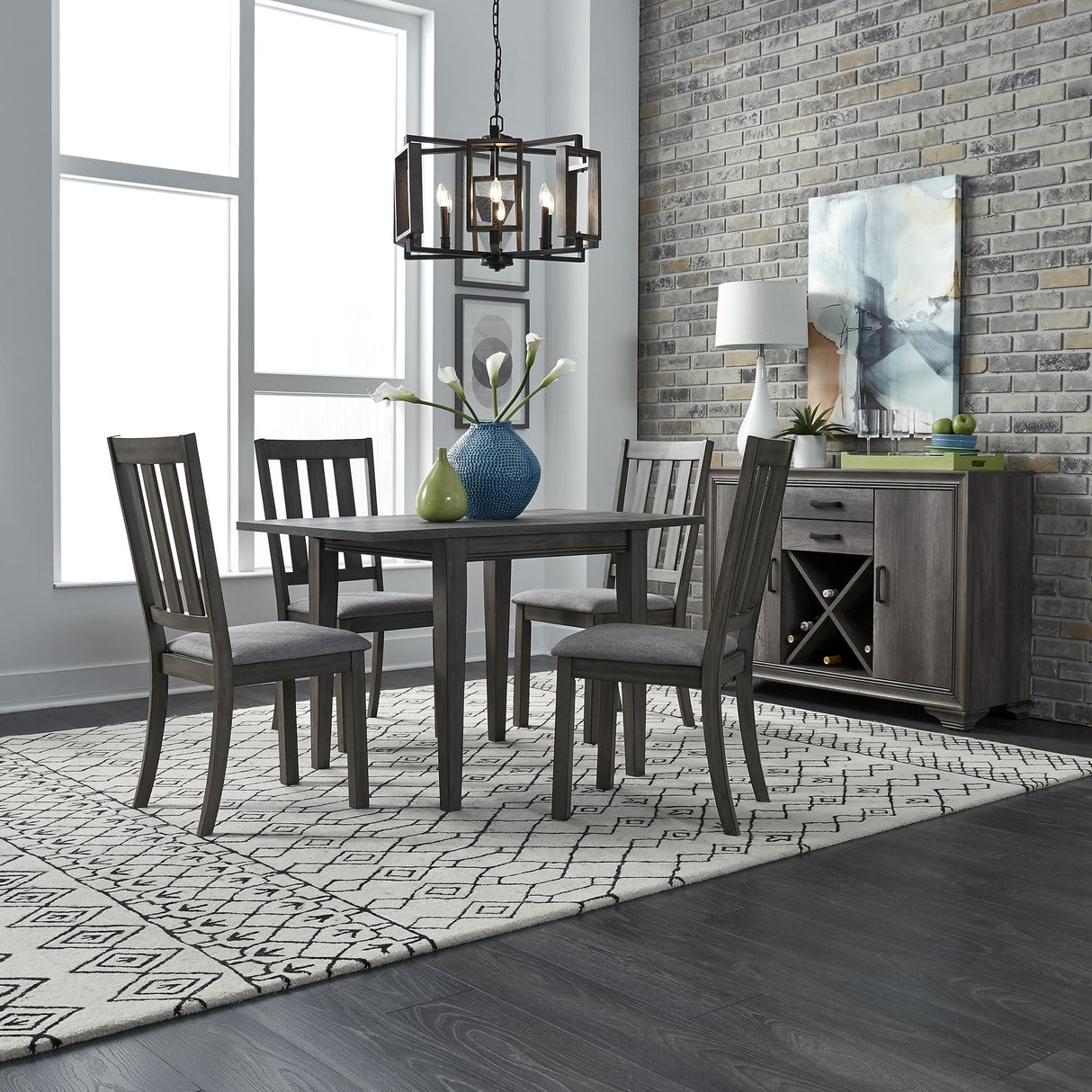 Tanners Creek 5 Piece Drop Leaf Set - Furniture World