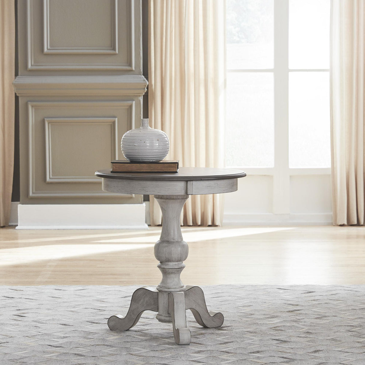 Ocean Isle Round End Table - Furniture World