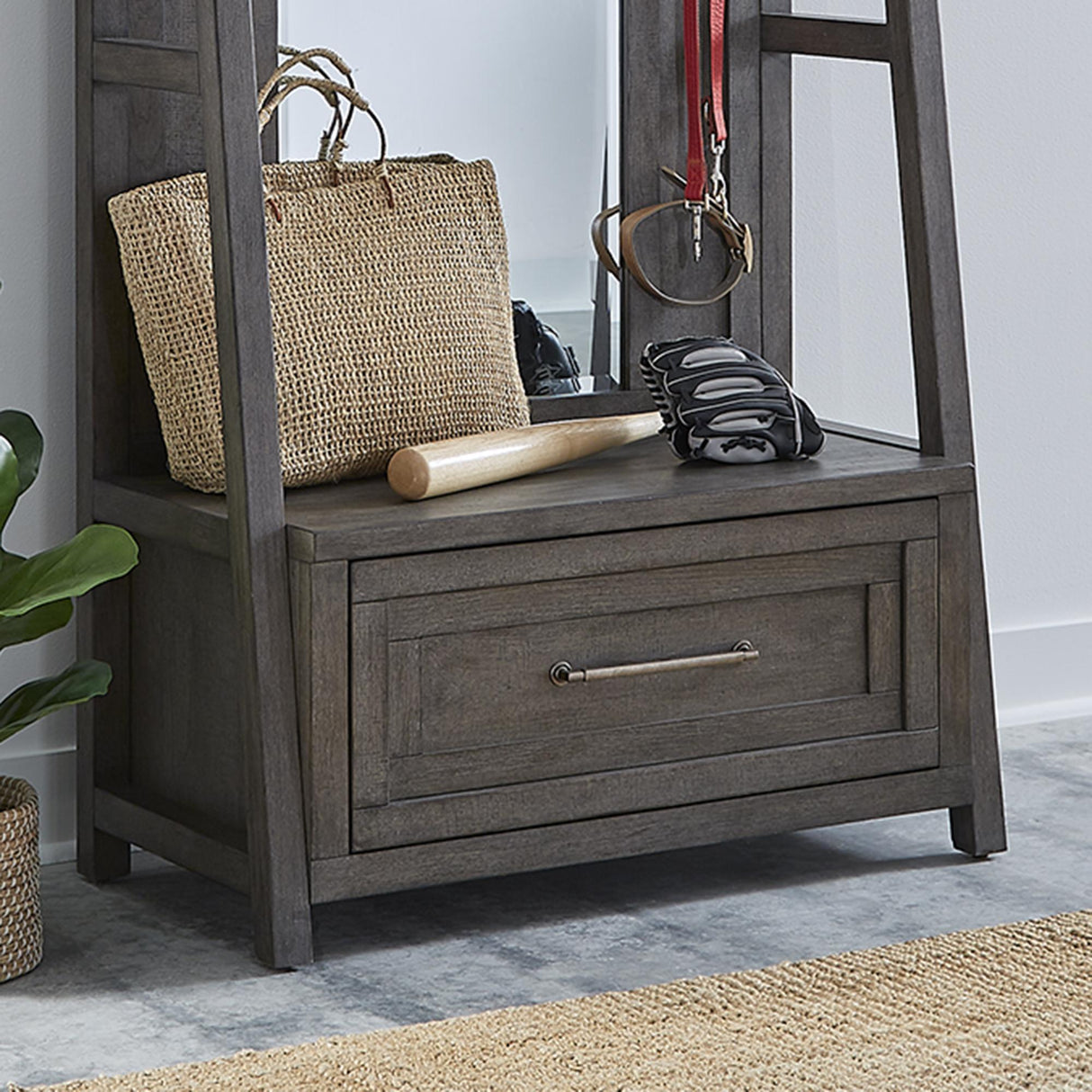 Modern Farmhouse Hall Tree Base - Furniture World