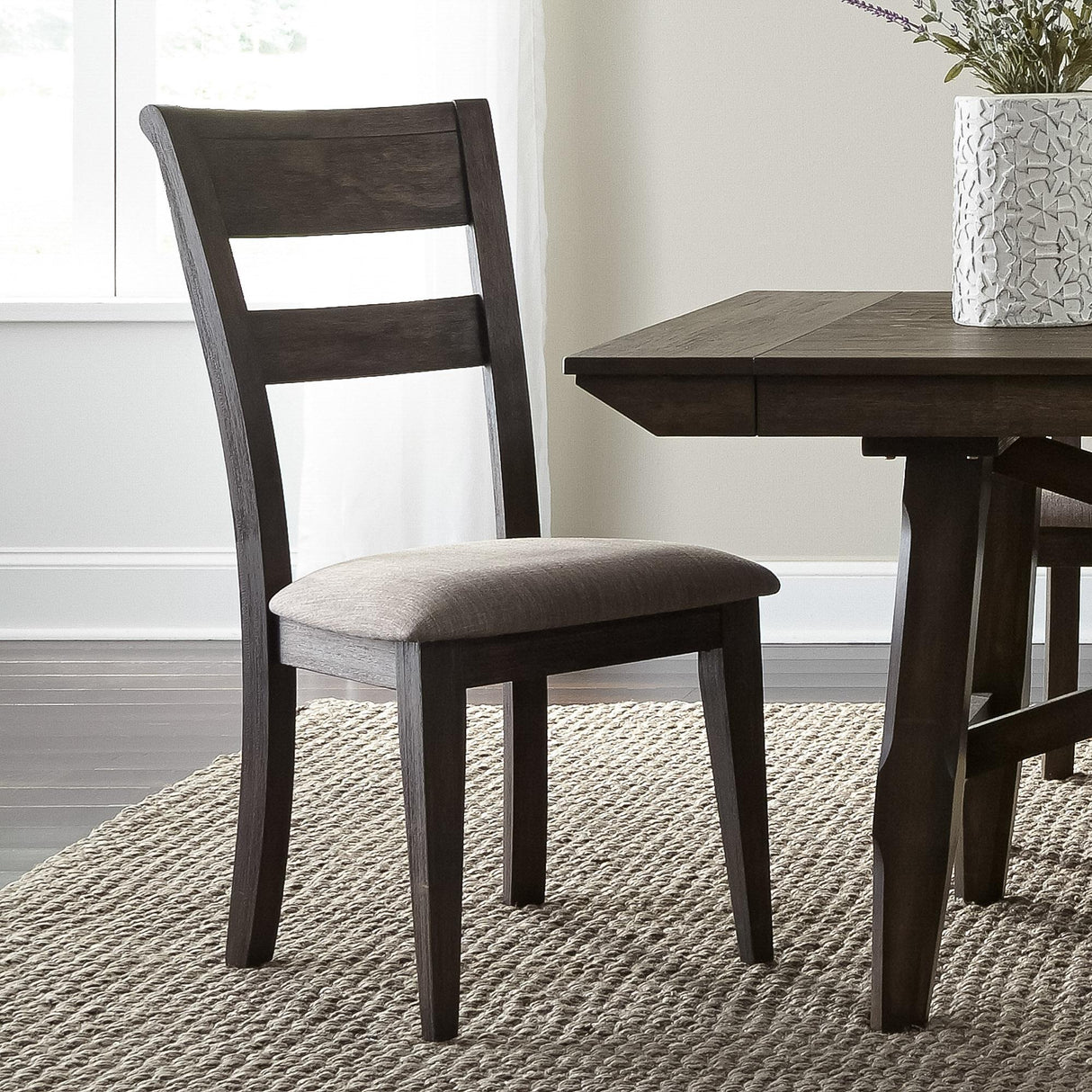 Double Bridge Splat Back Side Chair (RTA) - Furniture World