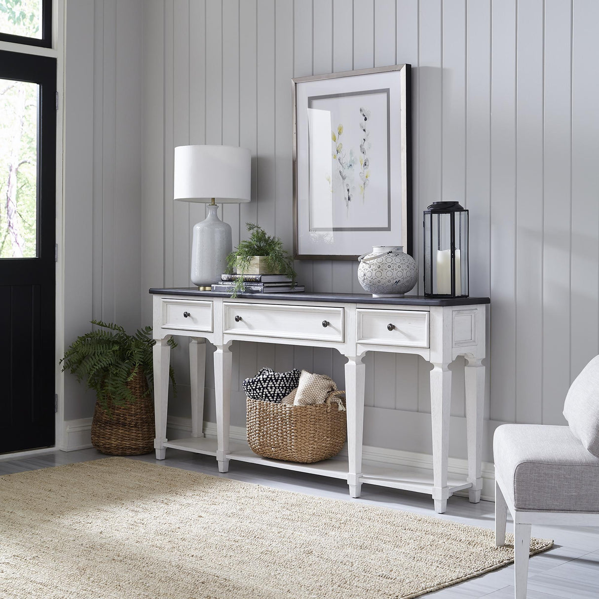 Allyson Park 72 Inch Hall Table - Furniture World