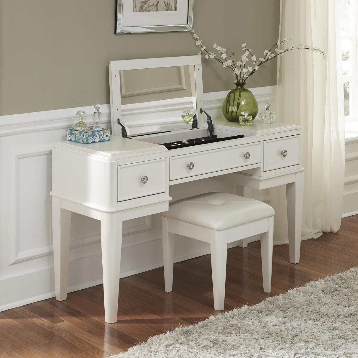 Stardust 2 Piece Vanity Set - Furniture World