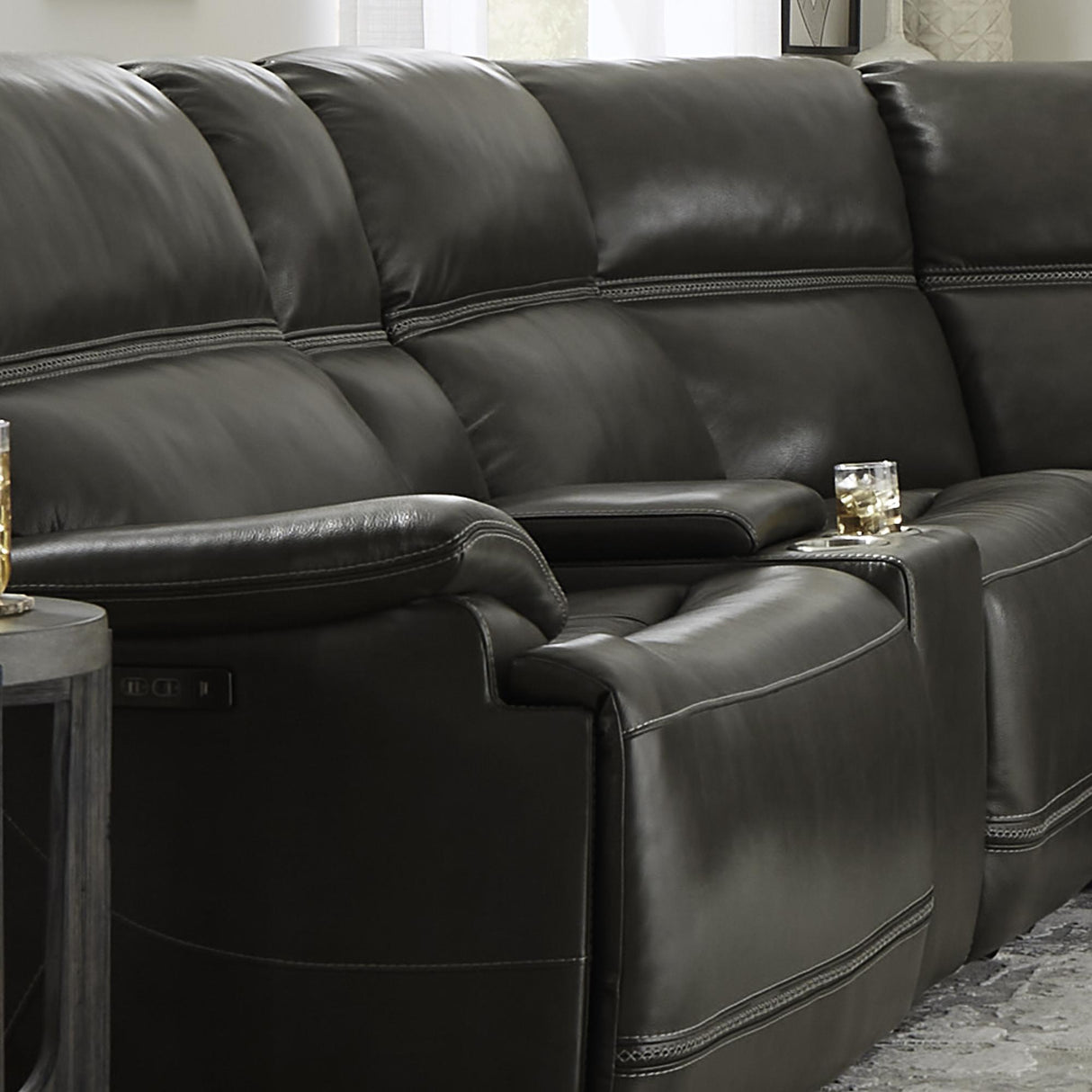 Bentley Console - Graphite - Furniture World