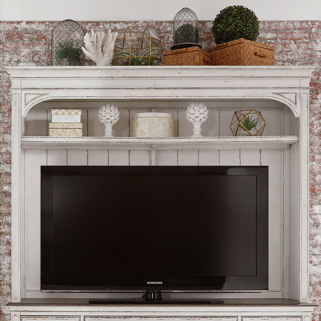 Magnolia Manor Entertainment Hutch - Furniture World